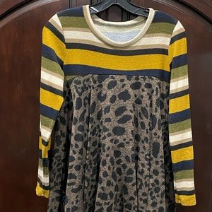 Leopard print tunic